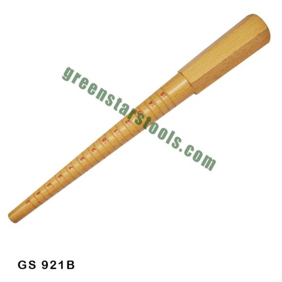 RING STICK GAUGE WOODEN