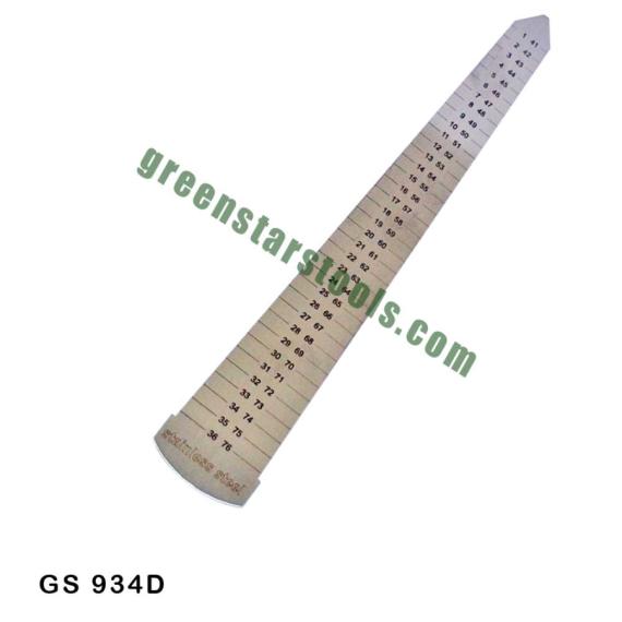 RING STRIP SIZER STAINLESS STEEL