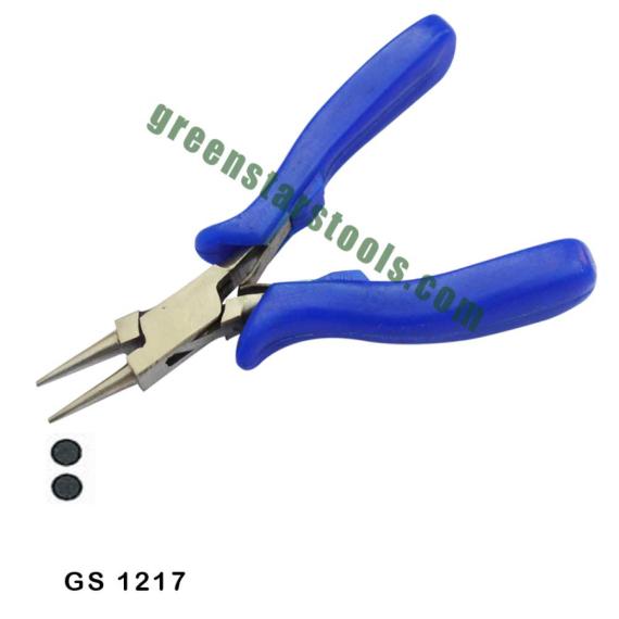 ROUND NOSE PLIERS WITH COMFORT GRIP