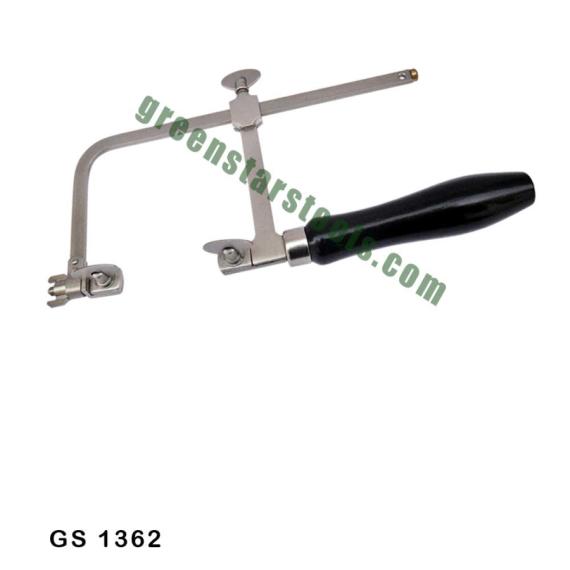 SAW FRAME WITH TENSION SCREW