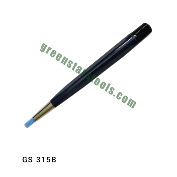 SCRATCH BRUSH BLUE BRISTLES