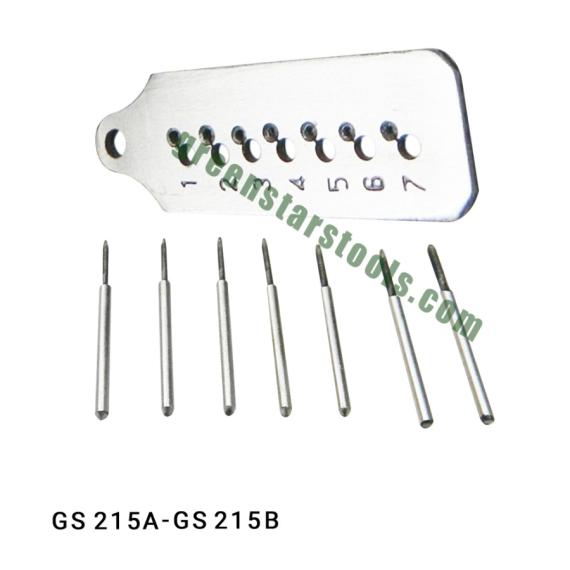 SCREW PLATE WITH TAPS