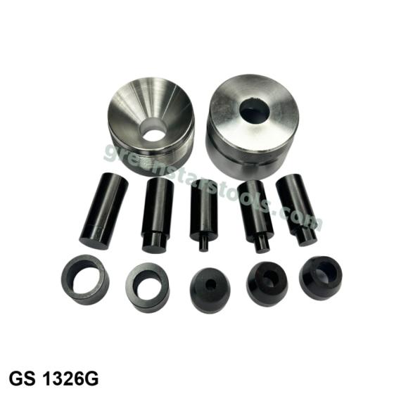 SELF CENTRING COIN RING PUNCH SET