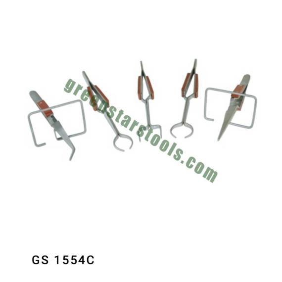 SELF LOCKING/CLOSING SOLDERING TWEEZRS