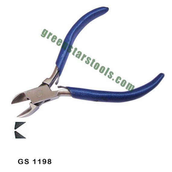 SIDE CUTTER PLIERS WITH V SPRING STAINLESS STEEL