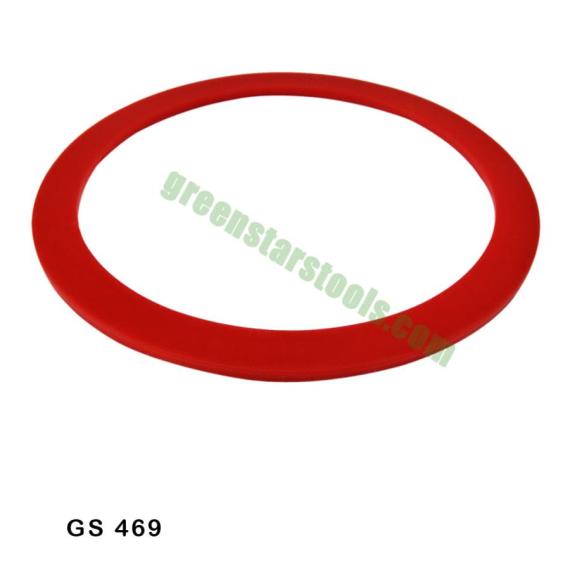 RED SILICONE RUBBER GASKET RING FOR PERFORATED FLASK – 5MM THICK LEAK-PROOF SILICONE SEAL