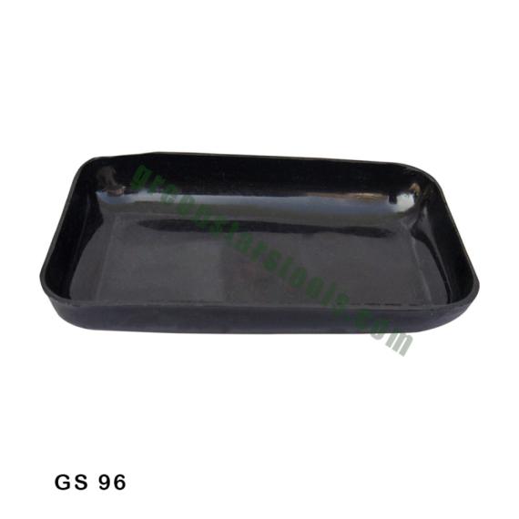 PLASTIC SORTING TRAY BLACK