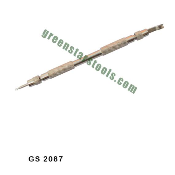 SPRING BAR REMOVER BRASS NICKELLED