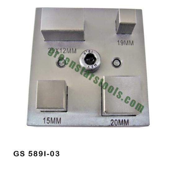 SQUARE DISC CUTTER SET OF 4