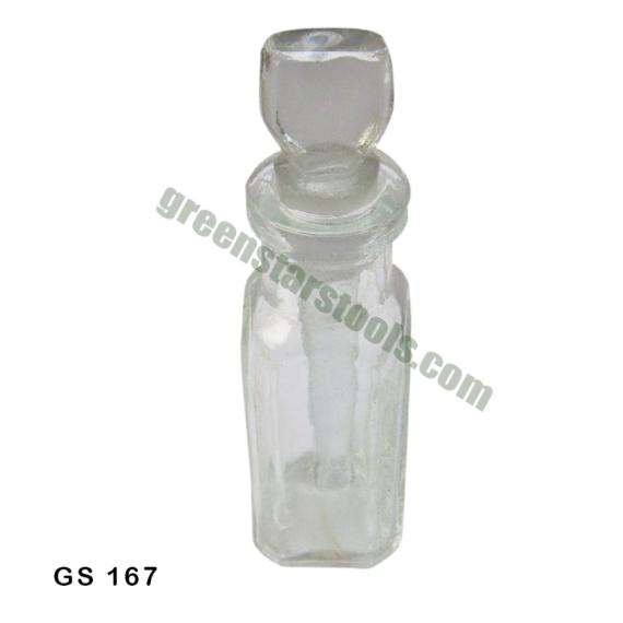 SQUARE GLASS ACID BOTTLE