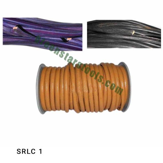SEMI ROUND LEATHER CORDS