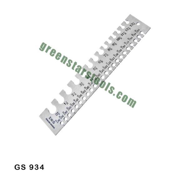 SWG GAUGE RECTANGULAR  1-36