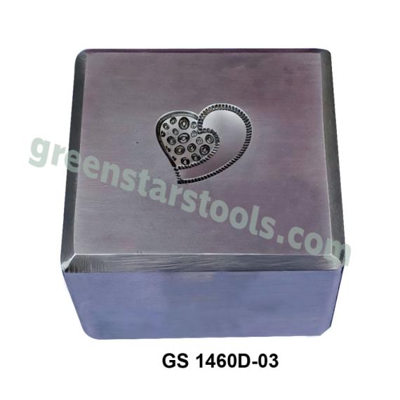 TANGLED HEART IMPRESSION DIE 15MM X 13MM