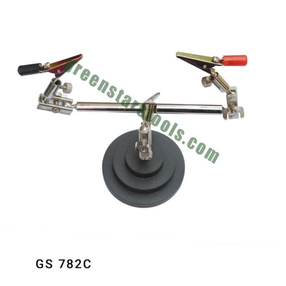 4th Hand Base Double Clamp Round