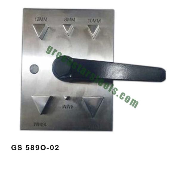 TRIANGLE DISC CUTTER SET OF 6 WITH LEVER