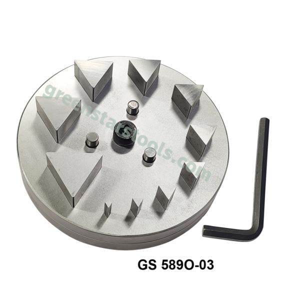 TRIANGLE DISC CUTTER SET OF 10