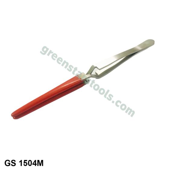 Tweezer Cross Lock Straight with Point  insulated