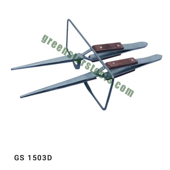 TWEEZER FIBRE GRIP STRAIGHT WITH STAND