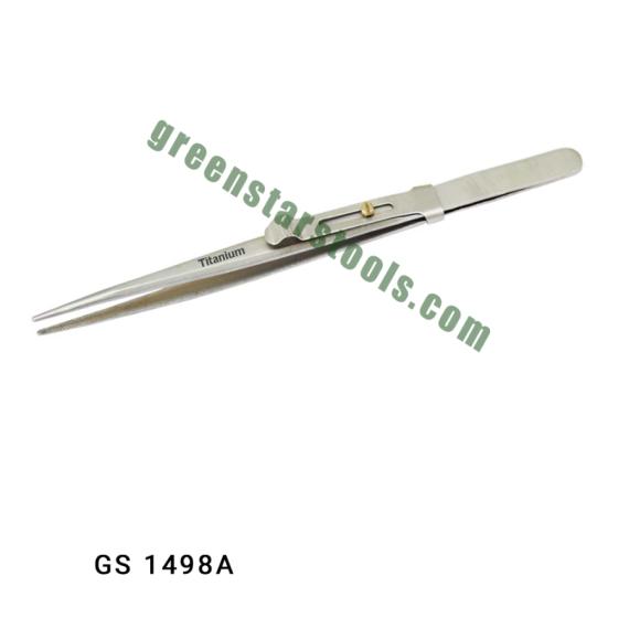 TWEEZER SIDE LOCKING TITANIUM
