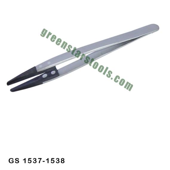 TWEEZERS ANTIMAGNETIC WITH SOFT TIP