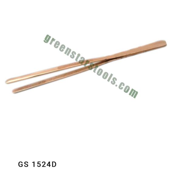 TWEEZERS COPPER TONG STRAIGHT