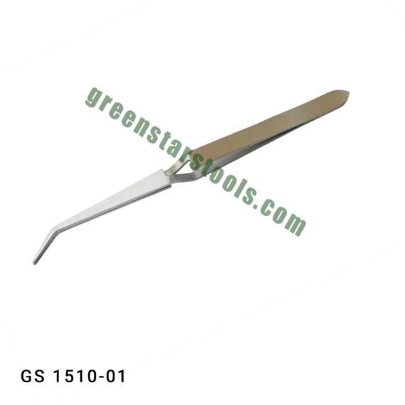 TWEEZERS CROSS LOCKING CURVED