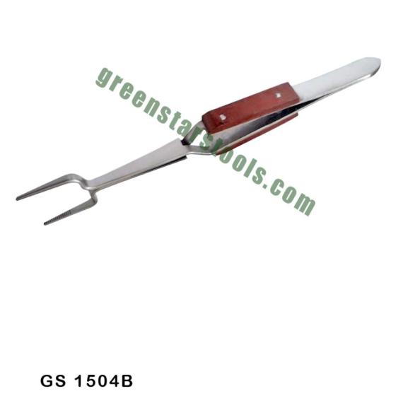 TWEEZERS FIBRE GRIP SQUARE