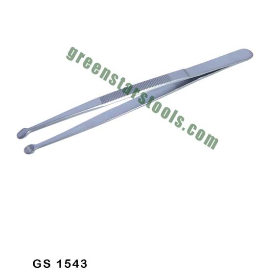 TWEEZERS PEARL STAINLESS STEEL