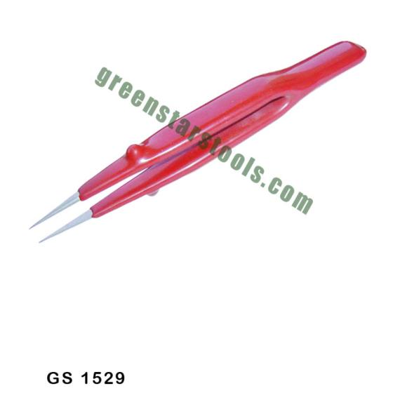 TWEEZERS WITH INSULATED SLEEVE