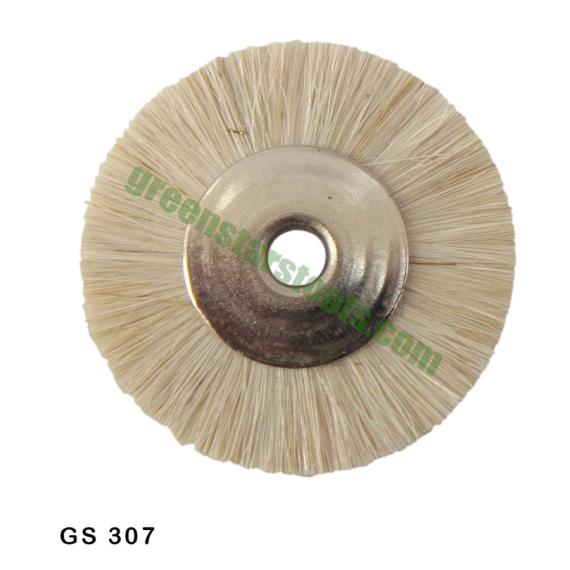 UNMOUNTED HAIR BRUSH WHITE