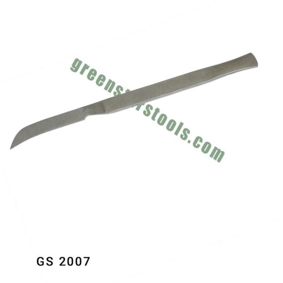 KNIFE STEEL WITH CURVED BLADE