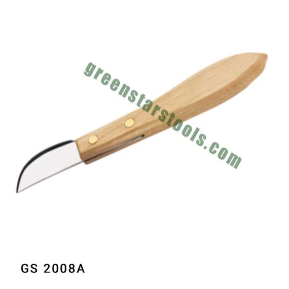 WATCH CASE OPENER KNIFE WITH FLAT WOODEN HANDLE