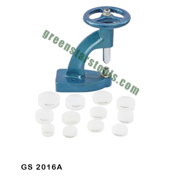 WATCH CASE PRESSING TOOL WITH 12 NYLON DIES