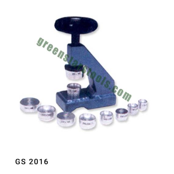 Watch Case Pressing Tool With 15 Aluminum Dies