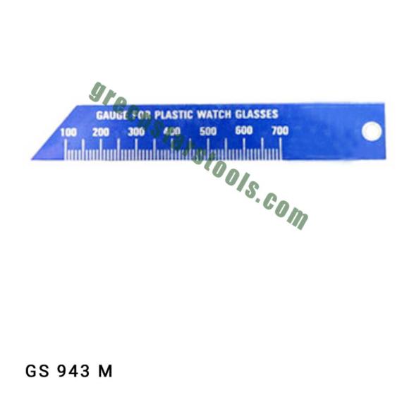 WATCH GLASS MEASURING GAUGE ALUMINUM