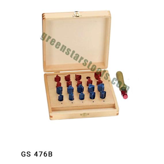 WAX-A-SIZER INCLUDES 20 INDIVIDUAL BITS