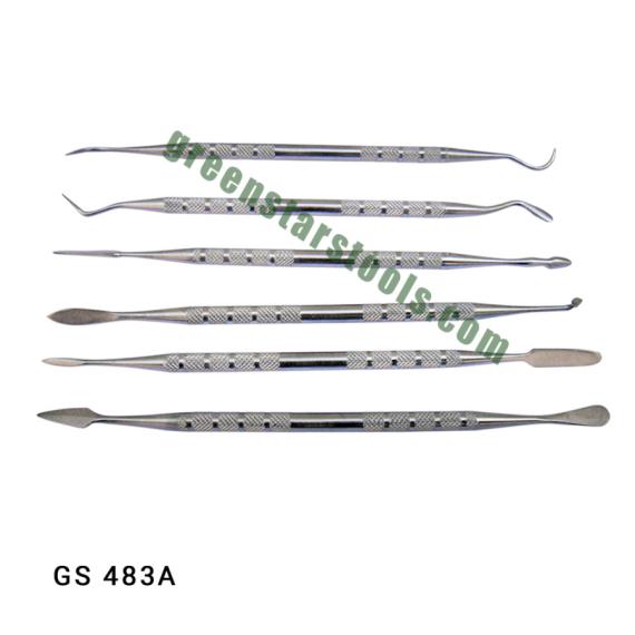 WAX CARVER PROBES S/S HEAVY SET OF 6 PCS