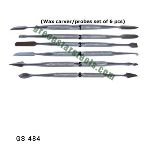 WAX CARVER SET OF 6 PC