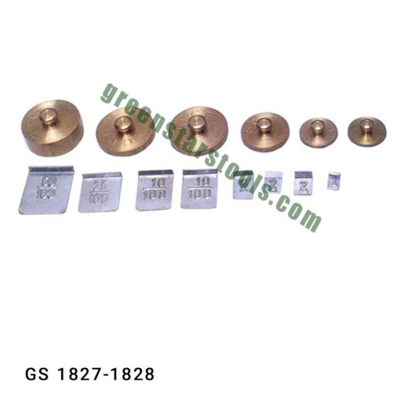 WEIGHTS FOR DIAMOND SCALES