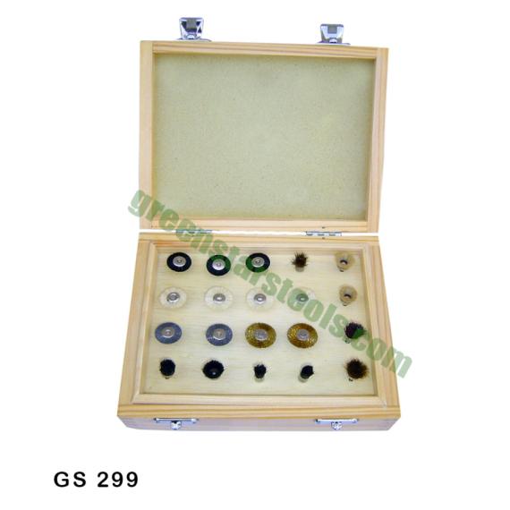 WHEEL/CUP BRUSHES SET
