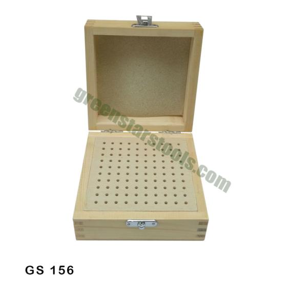 WOODEN BUR BOX