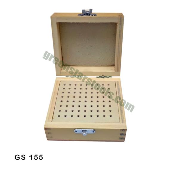 WOODEN BUR BOX