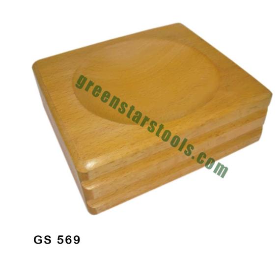 WOODEN DAPPING BLOCK