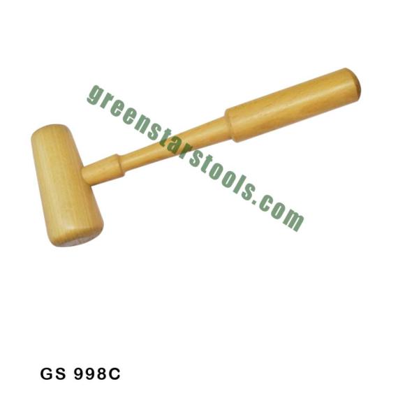 WOODEN MALLET OVAL SHAPE