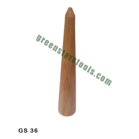 WOODEN MANDREL FOR EMERY SHELL