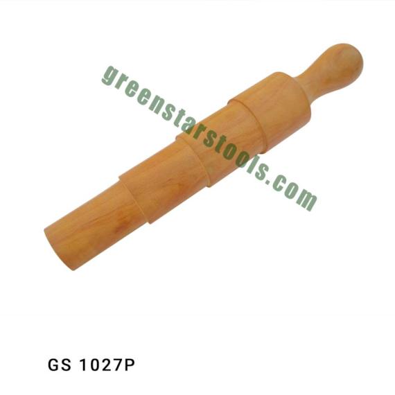 WOODEN ROUND STEEPED HOLLOW BRACELET MANDREL