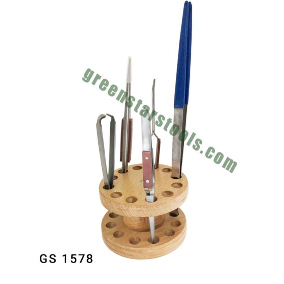 WOODEN STAND FOR TWEEZERS